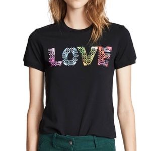 Coach Signature Love T-shirt Size Small